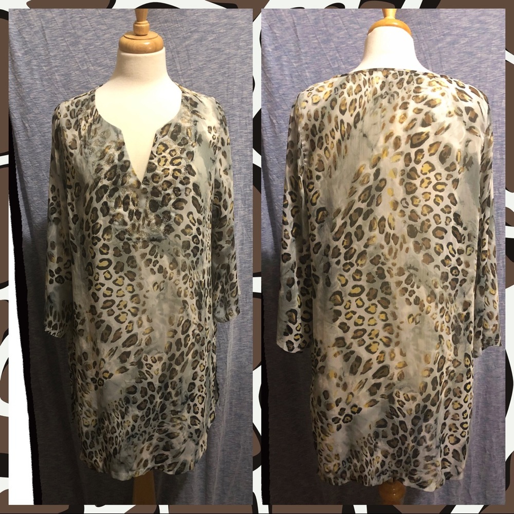 LAST CHANCE! 🐆Leopard Cover-Up or Nightwear🐆